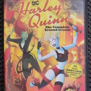DC Harley Quinn Season 2 DVD with Colorful Art